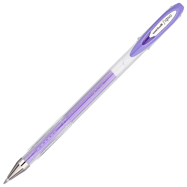 Uniball UM-120AC Signo ANGELIC COLOUR 0.7 Jel Kalem Mor