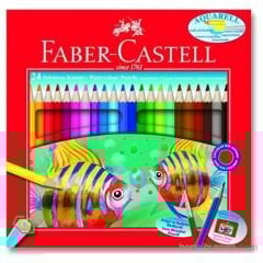 Faber-Castell Karton Kutu Aquarel Boya Kalemi 24 Renk