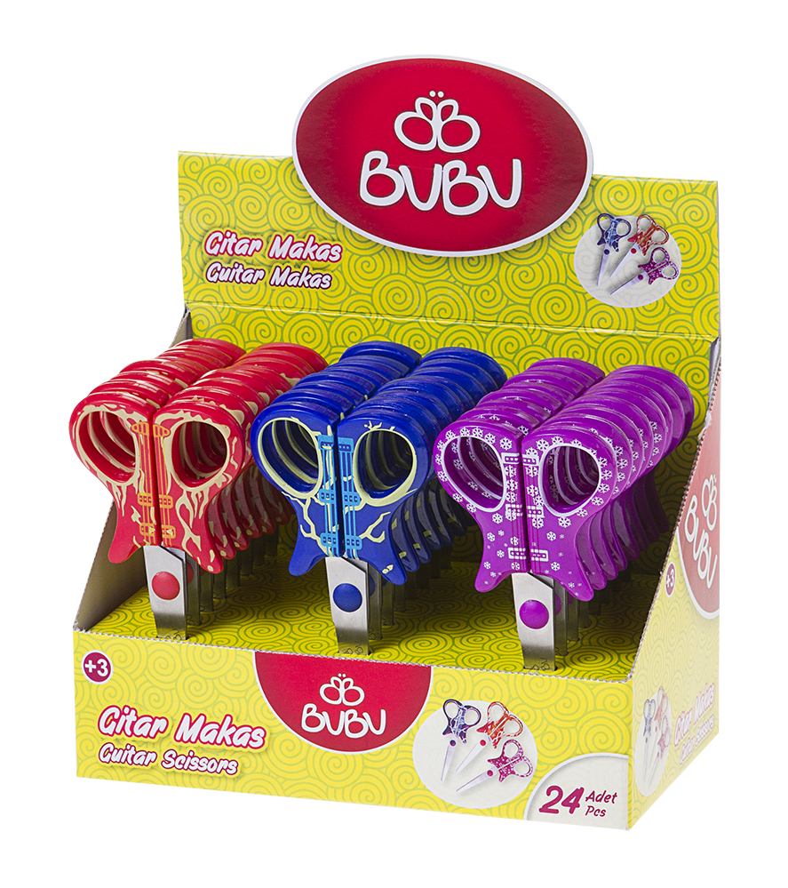 Bu-Bu Gitar Makas Pembe