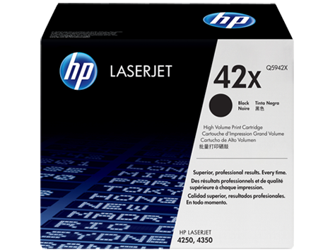 HP 42X Yüksek Kapasiteli Siyah Orijinal LaserJet Toner Kartuşu (Q5942X)