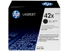 HP 42X Yüksek Kapasiteli Siyah Orijinal LaserJet Toner Kartuşu (Q5942X)