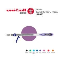 Uniball UM-120 SIGNO 0.7 Jel Kalem Turuncu