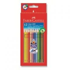 Faber-Castell Grip 2001 Boya Kalemi 12 Renk