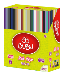 Bu-Bu Keçe 50*100 Rulo Turkuaz