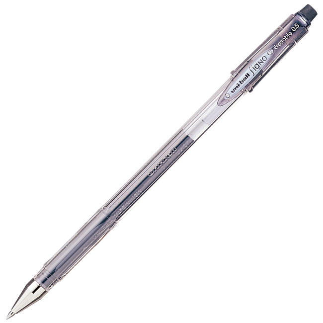 Uniball UM-101ER Signo ERASABLE 0.5 Silinebilir Kalem Siyah