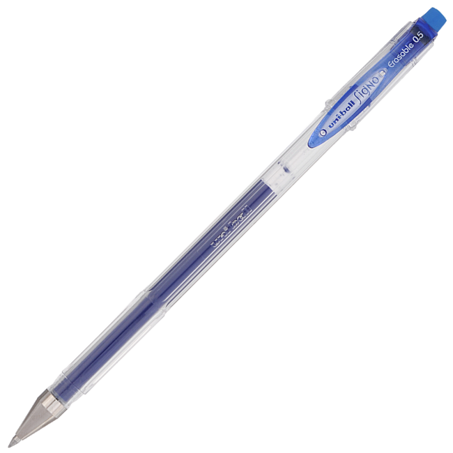 Uniball UM-101ER Signo ERASABLE 0.5 Silinebilir Kalem Mavi