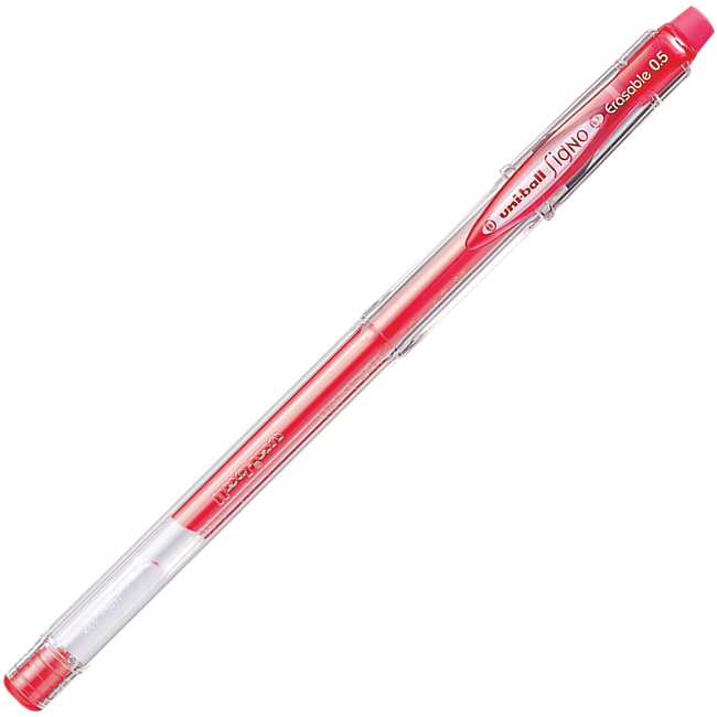 Uniball UM-101ER Signo ERASABLE 0.5 Silinebilir Kalem Kırmızı