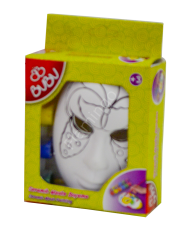 Bu-Bu Seramik Maske Seti Kelebek Desenli BS305