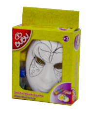 Bu-Bu Seramik Maske Seti Kelebek Desenli BS305