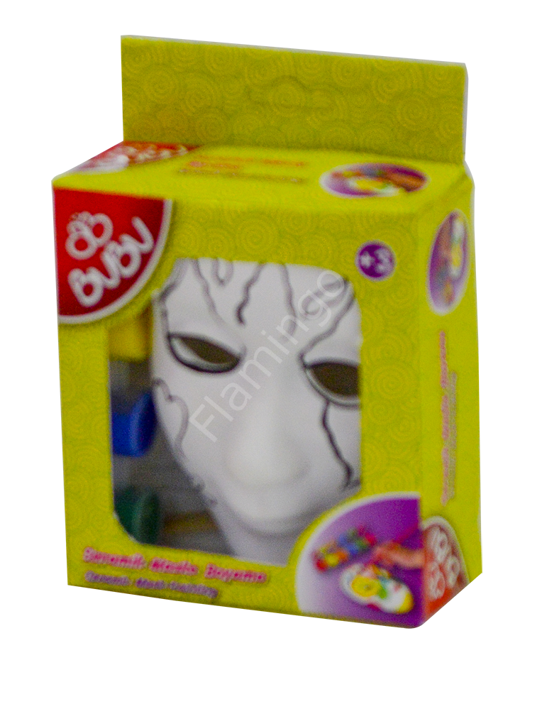 Bu-Bu Seramik Maske Seti Kalp Desenli BS306
