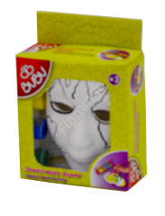 Bu-Bu Seramik Maske Seti Kalp Desenli BS306