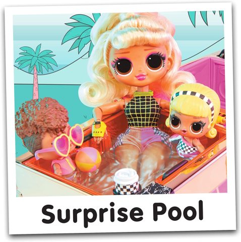 LOL Surprise Car Pool Coupe Havuzlu Araba