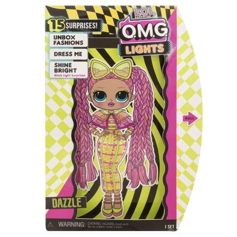 LOL Surprise OMG Lights Çok Gizli Bebekler Neon 15 Sürpriz Dazzle