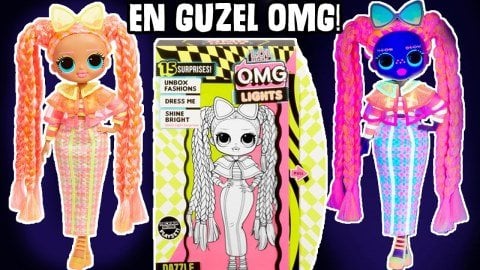 LOL Surprise OMG Lights Çok Gizli Bebekler Neon 15 Sürpriz Dazzle