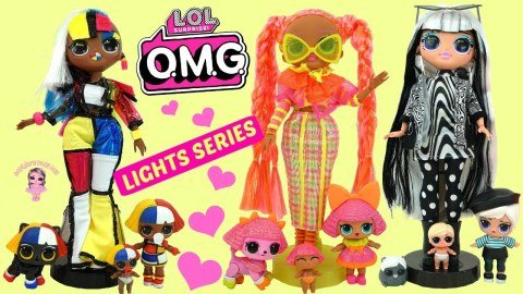 LOL Surprise OMG Lights Çok Gizli Bebekler Neon 15 Sürpriz Dazzle