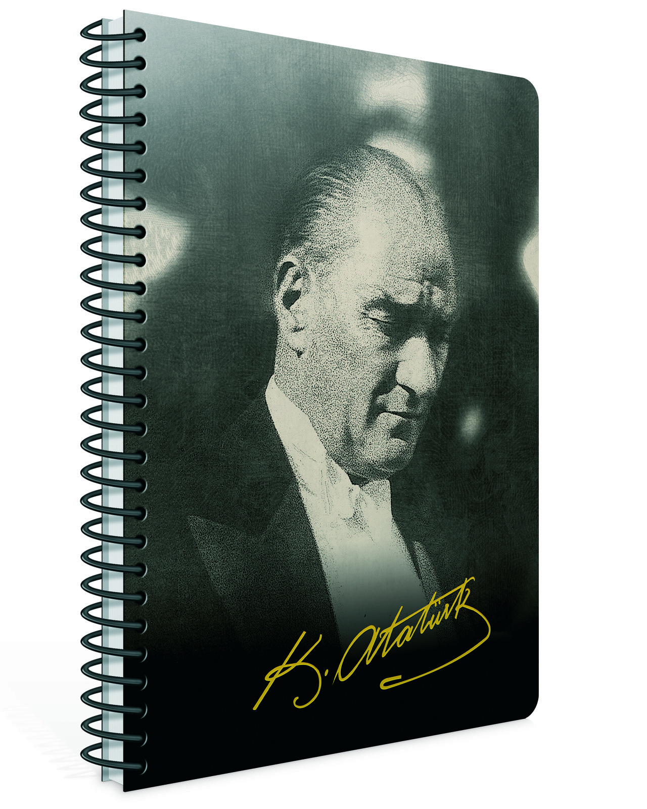 Gıpta Atatürk 2025 Spiralli Günlük Ajanda 17x24
