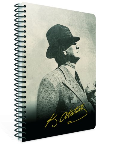 Gıpta Atatürk 2025 Spiralli Günlük Ajanda 17x24