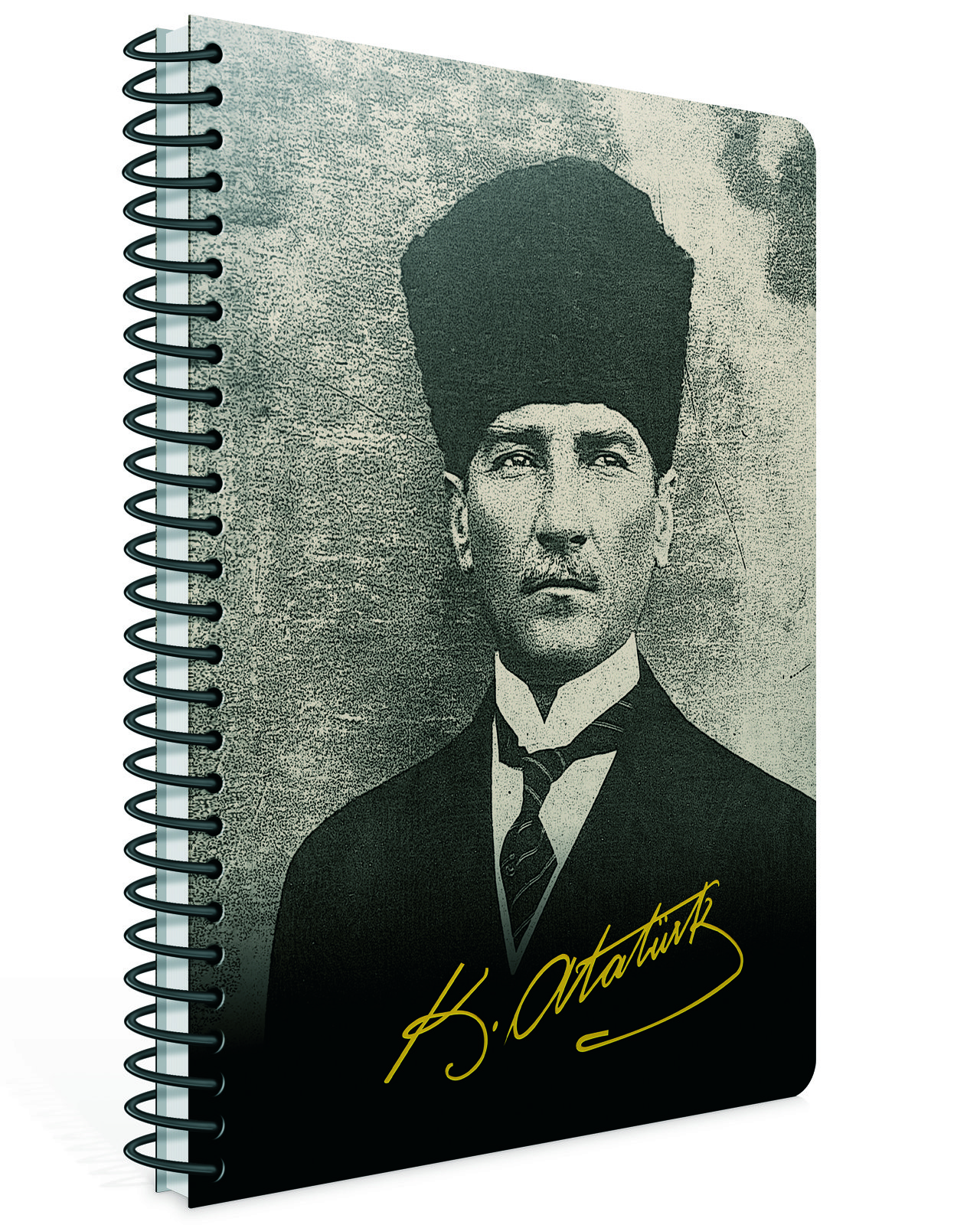 Gıpta Atatürk 2025 Spiralli Günlük Ajanda 17x24