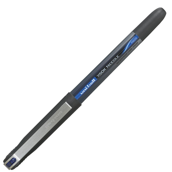 Uniball UB-185 VISION NEEDLE 0.5 İğne Uçlu Kalem Mavi