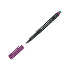 Faber Castell 1523 Permanent Asetat Kalemi(S) Mor