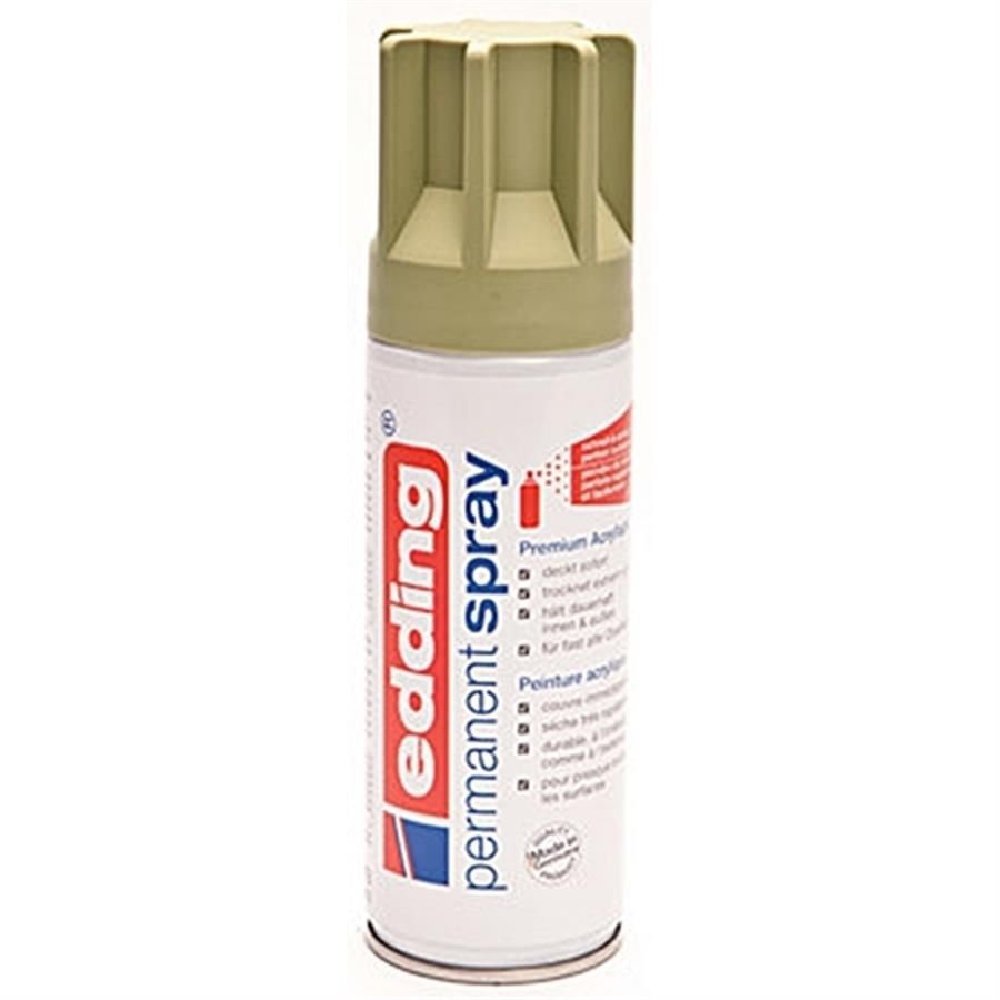 Edding E-5200 Permanent Akrilik Sprey Boya Khaki Mat 918
