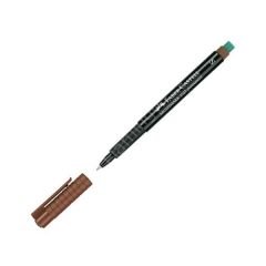Faber Castell 1523 Permanent Asetat Kalemi(S) Kahverengi