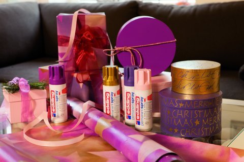 Edding E-5200 Permanent Akrilik Sprey Boya Gentian Blue 903