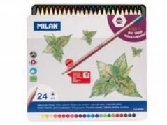 Milan Metal Kutulu Kuru Boya Kalemi - 3.3mm 24'lü