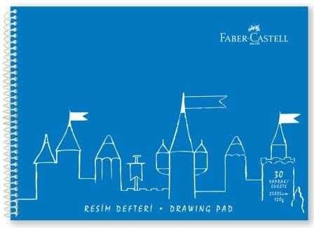 Faber Castell Resim Defteri 35x50 PP Kapak