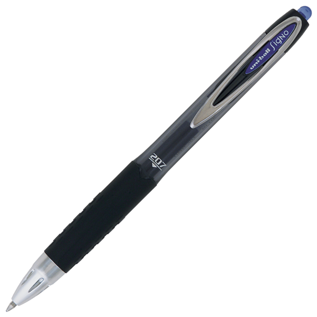 Uniball UMN-207 Signo 207 0.7 Mekanik Jel Kalem Mavi