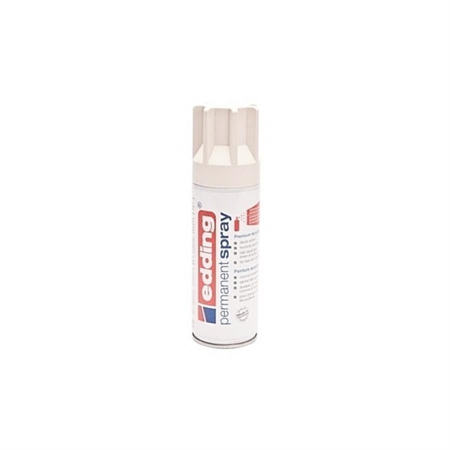 Edding E-5200 Permanent Akrilik Sprey Boya Cream White 921