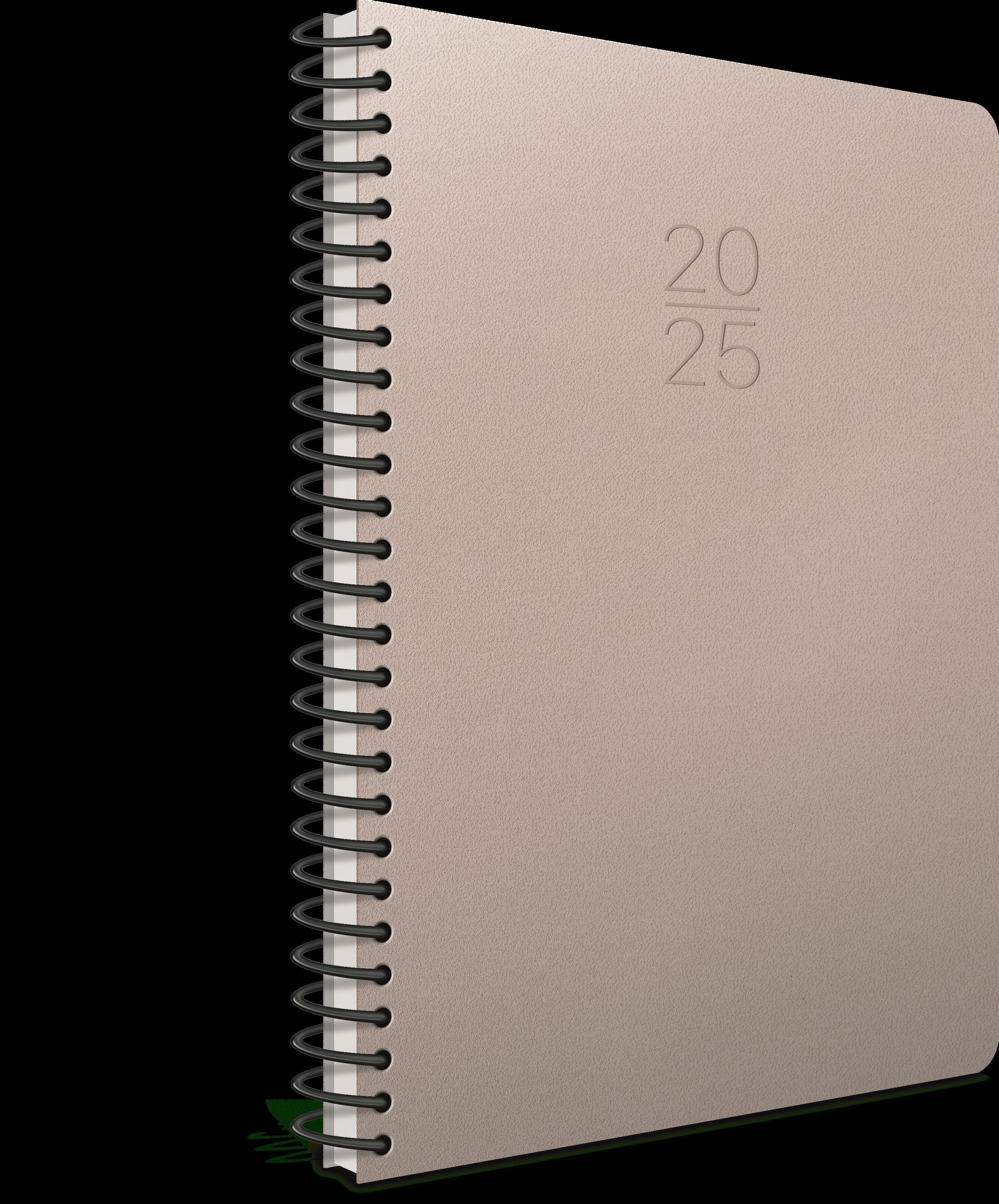 Gıpta 2025 Ekonomik Spiralli Günlük Ajanda 17x24cm