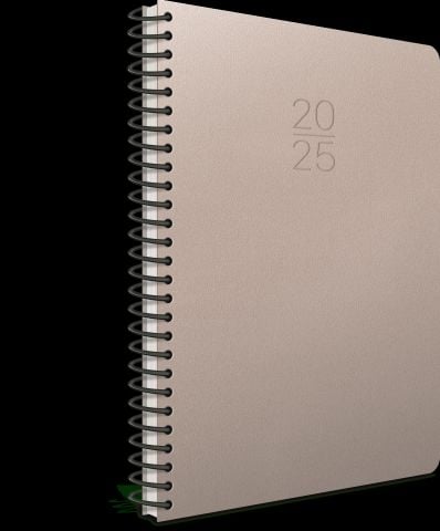 Gıpta 2025 Ekonomik Spiralli Günlük Ajanda 17x24cm