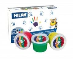 Milan Parmak Boyası - 6x100ml 6 Renk