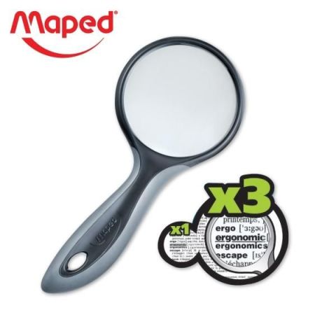 Maped Ergologic Büyüteç x3 - 75mm
