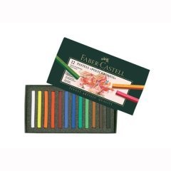 Faber Castell Polychromos Pastel Boya 12 Renk (Karton Kutu)