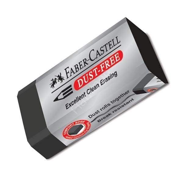 Faber Castell Dust-Free Siyah Silgi