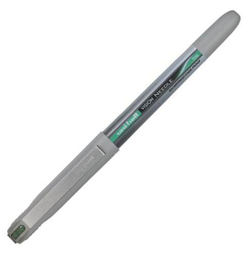 Uniball UB-187 VISION NEEDLE 0.7 İğne Uçlu Kalem Yeşil