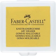 Faber Castell Plastik Kutulu Renkli Hamur Silgi