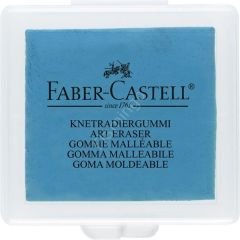 Faber Castell Plastik Kutulu Renkli Hamur Silgi