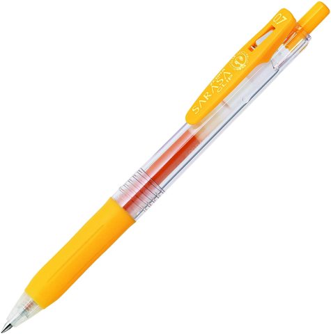 Zebra Sarasa Clip Jel Kalem 0.7MM Sarı