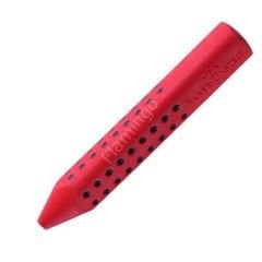 Faber Castell Grip 2001 Kırmızı-Mavi Üçgen Silgi
