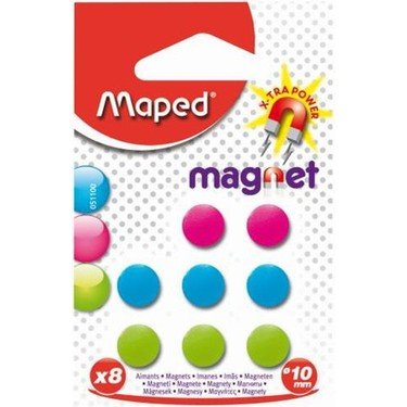 Maped Standart Mıknatıs 10MM 8'li