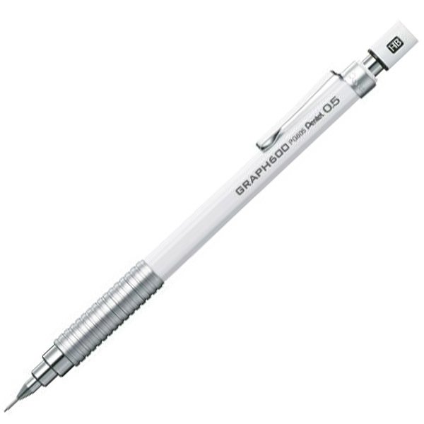 Pentel PG605W Graph 600 Teknik Çizim Versatil Kalem 0,5 mm