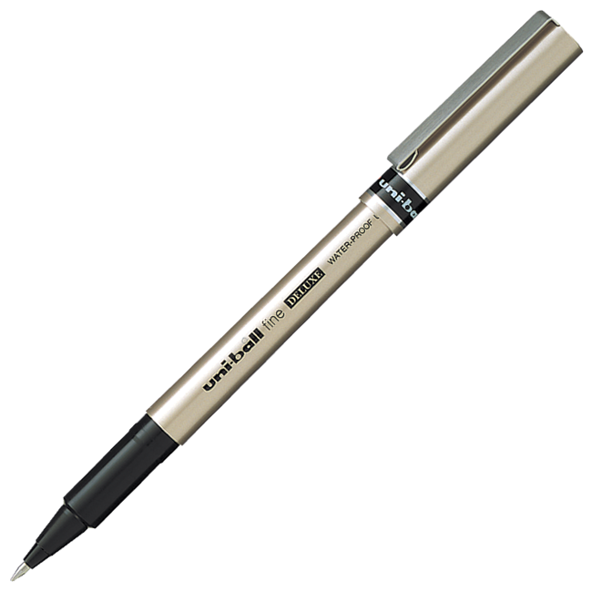 Uniball UB-177 fine DELUXE 0.7 Roller Kalem Kırmızı