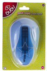 Bu-Bu Şekilli Delgeç 3'' Kar Tanesi