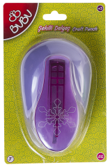 Bu-Bu Şekilli Delgeç 3'' Kar Tanesi