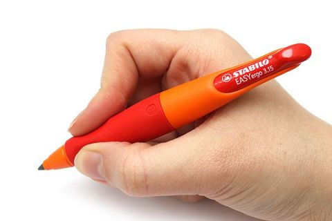 STABILO EASYergo 3.15 Ergonomik Mekanik Kurşun Kalem Sol El - turuncu / kırmızı