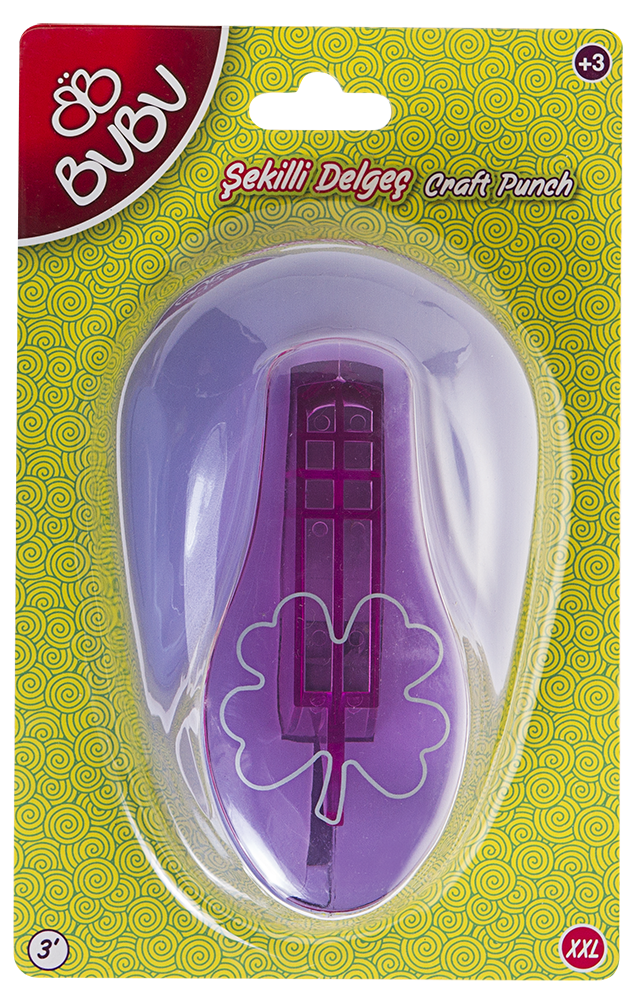 Bu-Bu Şekilli Delgeç 3'' Yonca