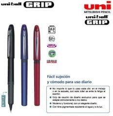 Uniball UB-245 GRIP micro 0.5 Roller Kalem Mavi